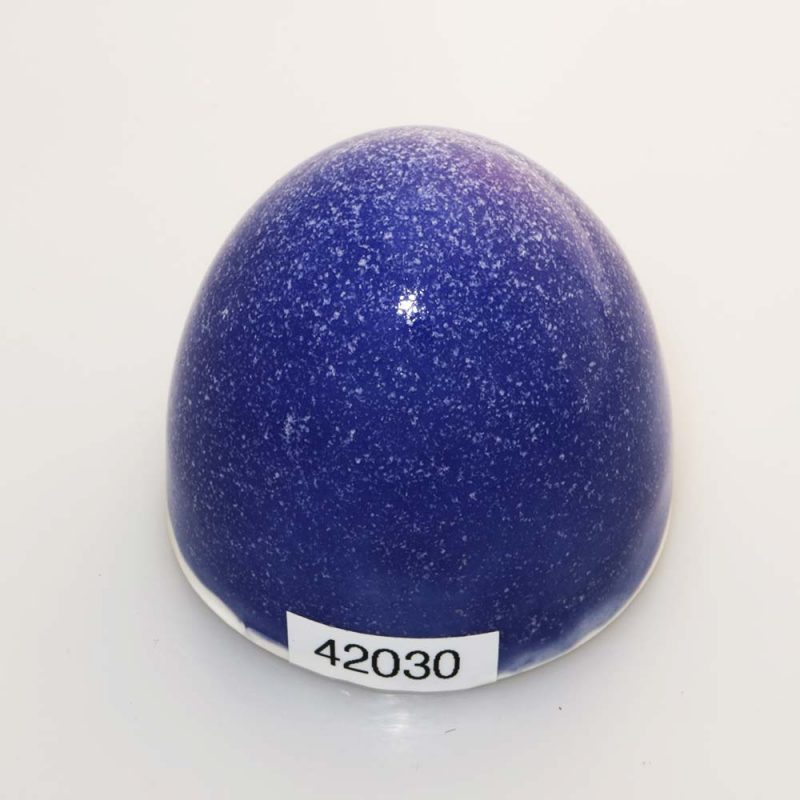 Stentøjsglasur Blå med effekt blank 42030 på Ler 1105