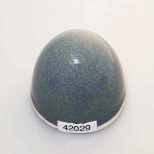 Stentøjsglasur GrønBlå med effekt silkemat 42029 på Ler 1105