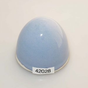 Stentøjsglasur Lyseblå blank 42028 på Ler 1105