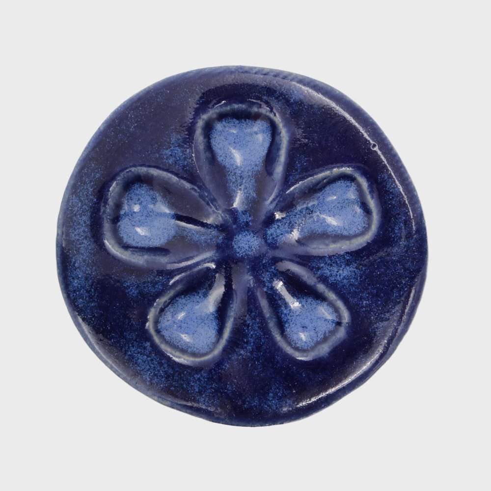 44363 Safir blå blank, Stentøj